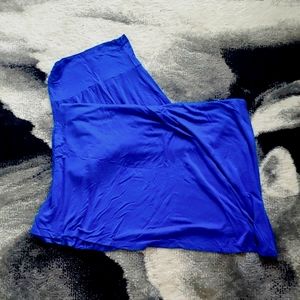 BLUE MAXI SKIRT